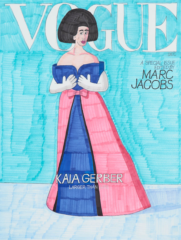 Joe Zaldivar - Vogue Magazine Cover, December 2024, 2024