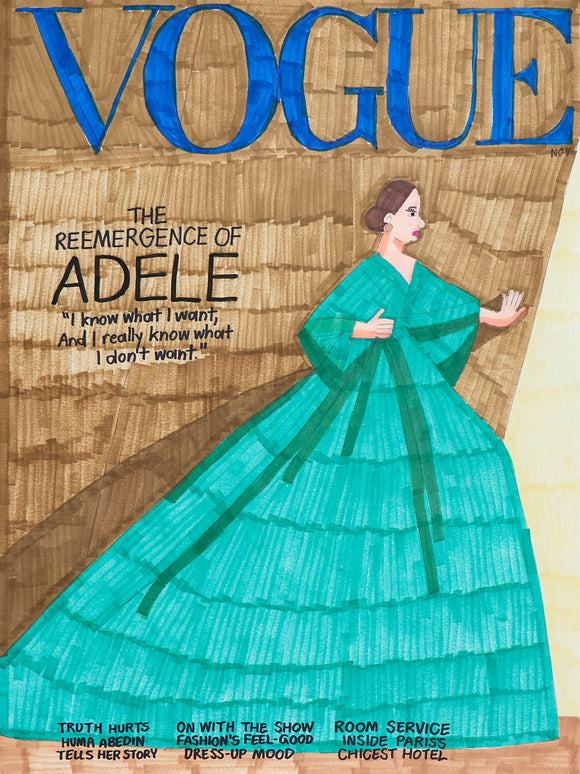 Joe Zaldivar - Vogue Magazine Cover November 2021 (Adele)