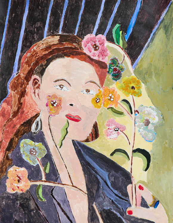 Vicente Soto - The Lady with Flowers