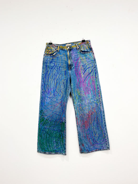 Alondra Lozano - 6.2 (Repurposed Levi's Jeans)
