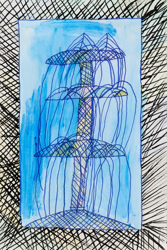 Alex Trim - Colors of Yellow Fountain