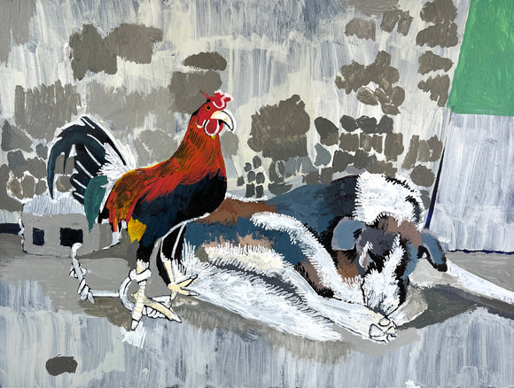 Carissa Hackman - Rooster & Dog