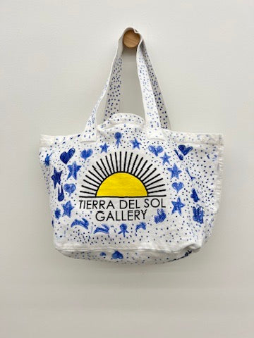 Muluh Ningo - one-of-a-kind canvas tote