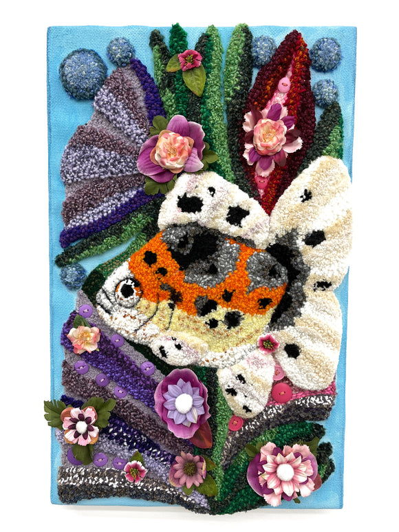 Elizabeth Luna - The Blooming Garden Fish