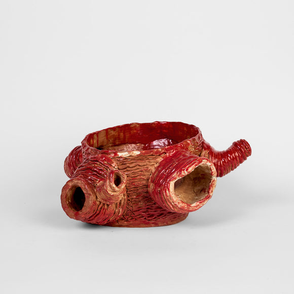 Ericka Lopez - Untitled 132 (Red Coil)
