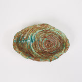 Ericka Lopez - Untitled 141 (Teal and Umber Coil)
