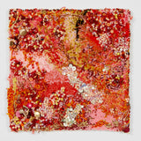 Ericka Lopez - Untitled 179 (Pink Red Textured Textile)