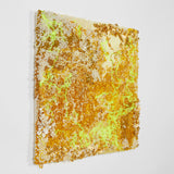 Ericka Lopez - Untitled 182 (Yellow Beaded Textile)