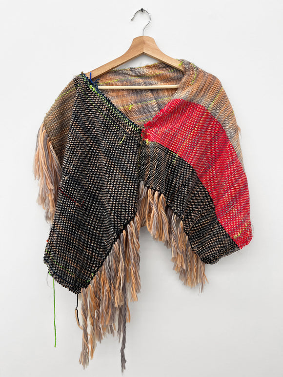 Marie Pedrigal - Untitled Woven Poncho