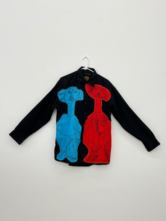 Tony Barnes - 3.1 (Black Shirt with Blue and Red Figures)