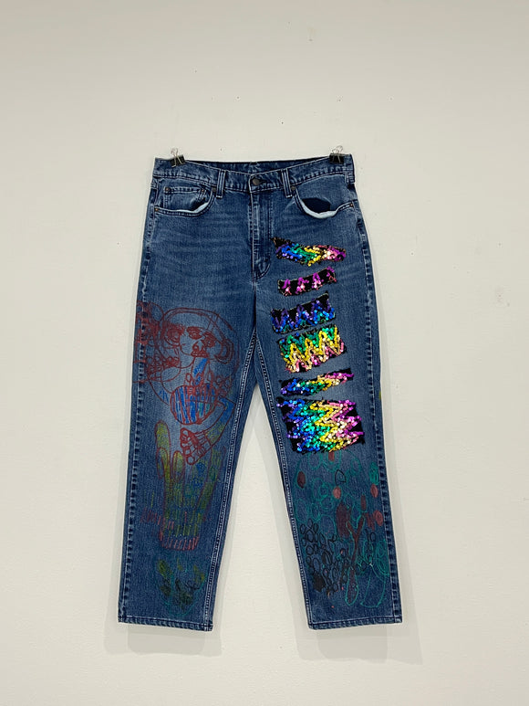 Tony Barnes - Embellished Levi's