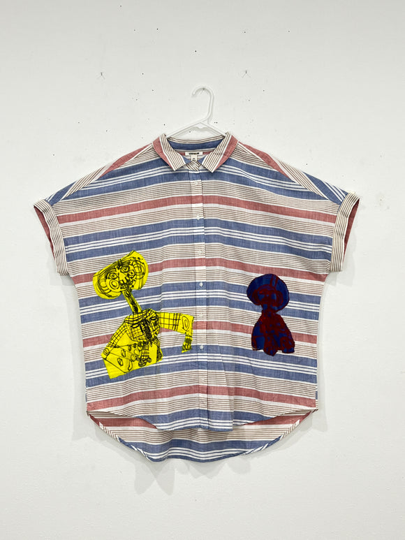 Tony Barnes - Altered Vintage Button-Up Shirt