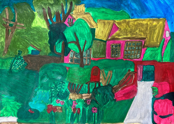 Jackie Montes - A Lands Pink House