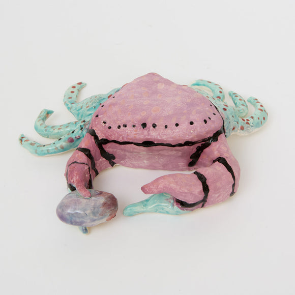 Jenna Greene - Crab With Pebble Rock