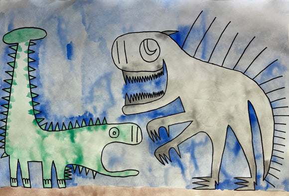 Jeremiah Keller - Indominus Rex vs Ankylosaurus 7