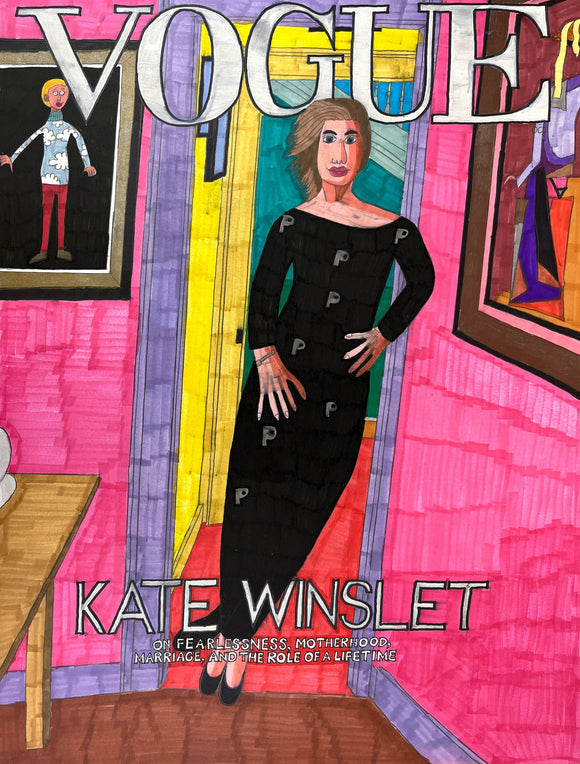 Joe Zaldivar - Vogue Magazine Cover October 2023 Kate Winslet