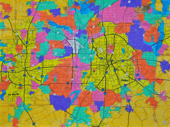Joe Zaldivar - Dallas / Ft. Worth Metroplex and Surrounding Area Vicinity Map
