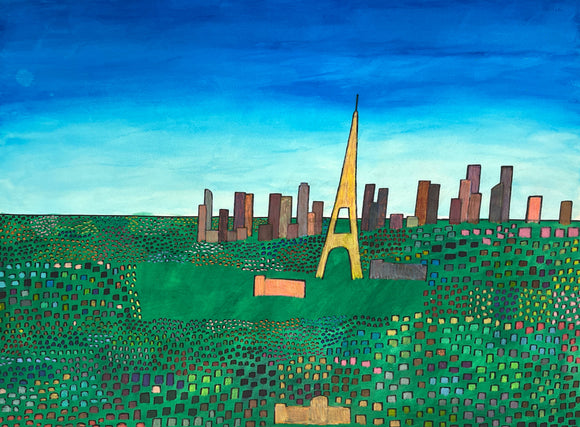 Leul Asfaw - The Paris and the City and the Park