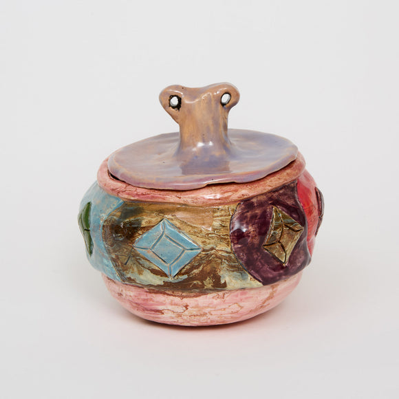 Marlena Arthur - The Rainbow Jar with Diamond