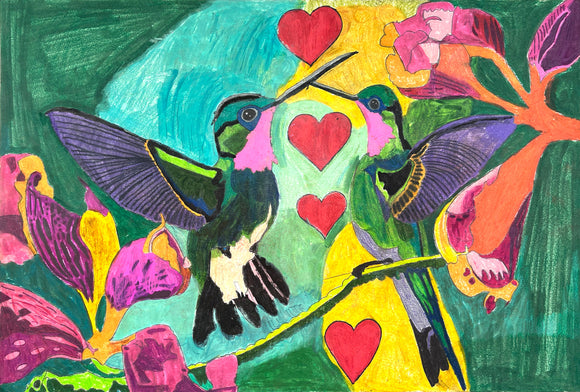 Muluh Ningo - Love Hummingbirds