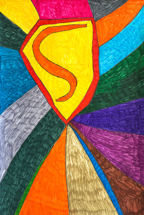 Naydith Dominguez - Untitled Superman Logo