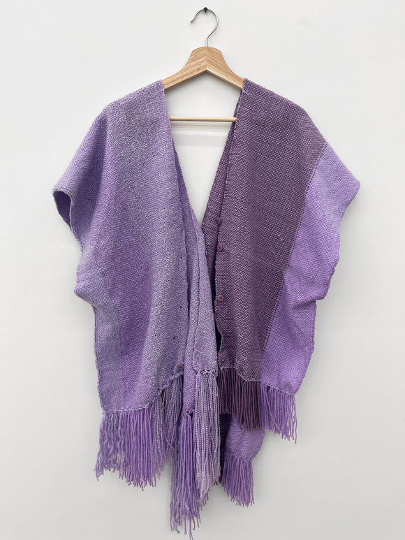 Angelica Grande - Untitled (woven poncho)