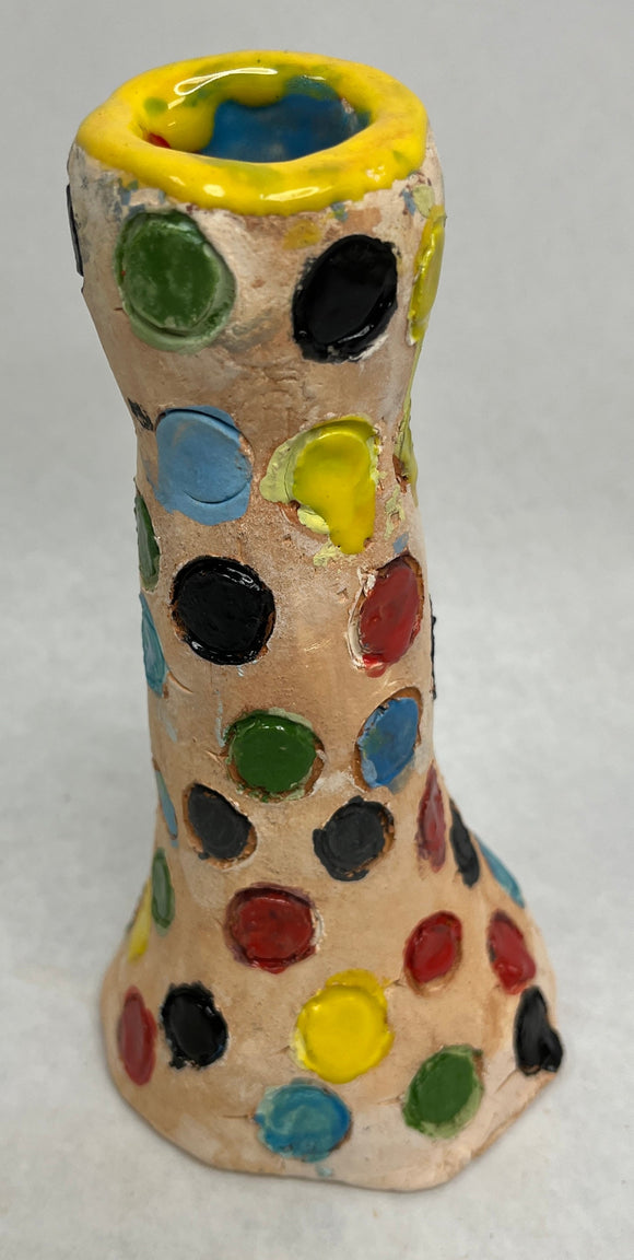 Vicente Hernandez Siso - Polka Dot Candle Stick Holder