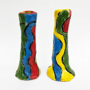 Vicente Siso - Pair of Candle Holders