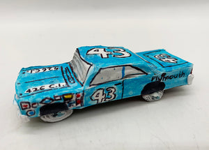 Angel Rodriguez - Untitled (Blue #43 race car)