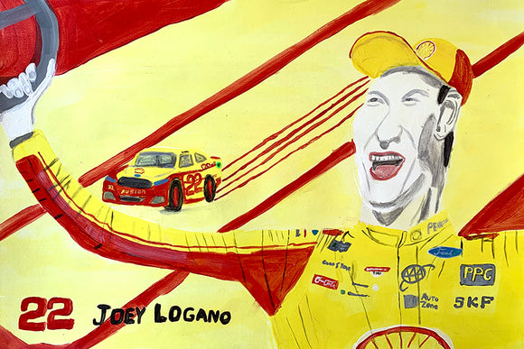 Angel Rodriguez  - Untitled (Joey Logano)