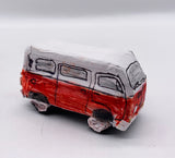 Angel Rodriguez - Untitled (Red VW Van)