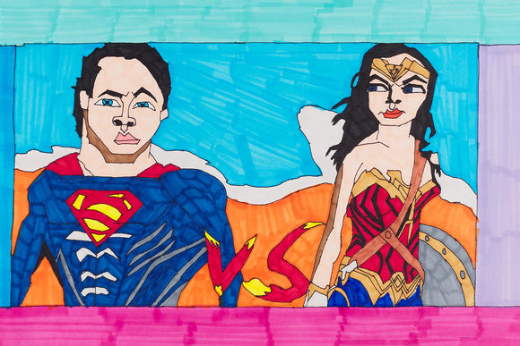 Daniel Padilla - Wonder Woman and Superman