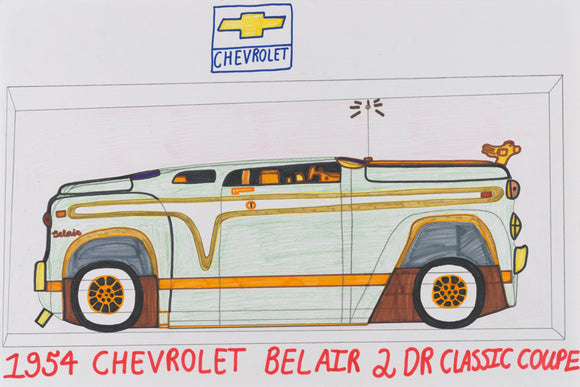 Herb Herod - 1954 Chevrolet BelAir 2Dr Classic Coupe