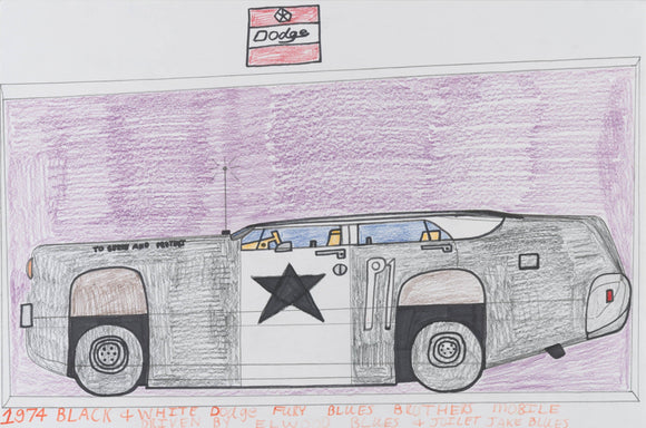 Herb Herod - 1974 Black and White Dodge Fury Blues Brothers Mobile