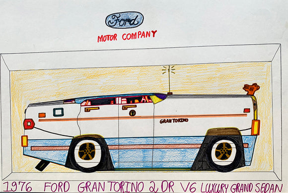 Herb Herod - 1976 Ford Gran Torino 2 DR V6 Luxury Grand Sedan
