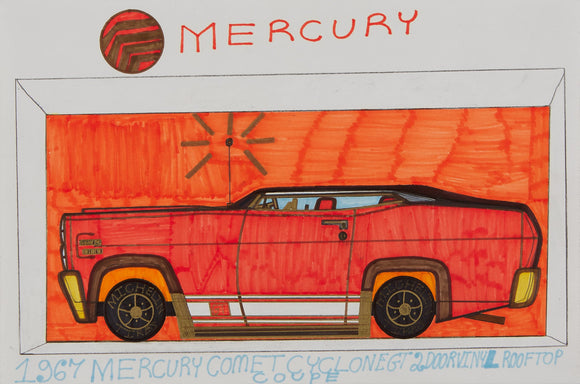 Herb Herod - 1967 Mercury Comet Cyclone GT 2 Door Vinyl Rooftop Coupe