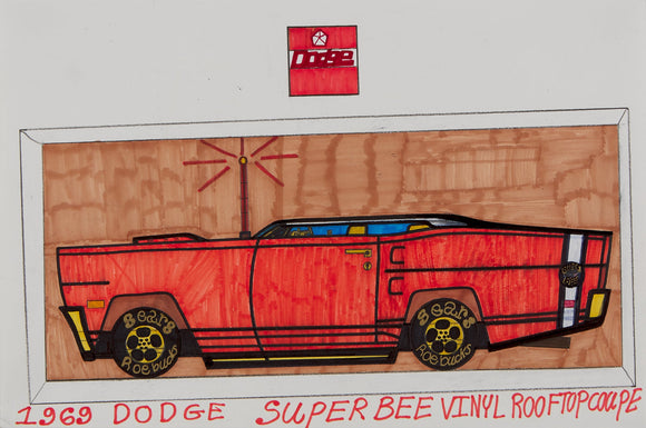 Herb Herod - Dodge 1969 Dodge Super Bee Vinyl Rooftop Coupe
