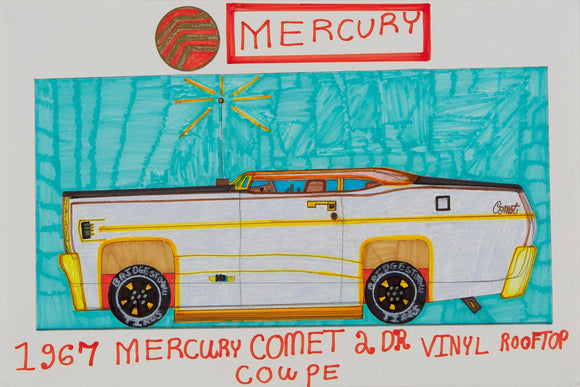 Herb Herod - Mercury 1967 Mercury Comet 2 DR Vinyl Rooftop Coupe