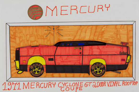 Herb Herod - Mercury 1971 Mercury Cyclone GT 2 Door Vinyl Rooftop Coupe