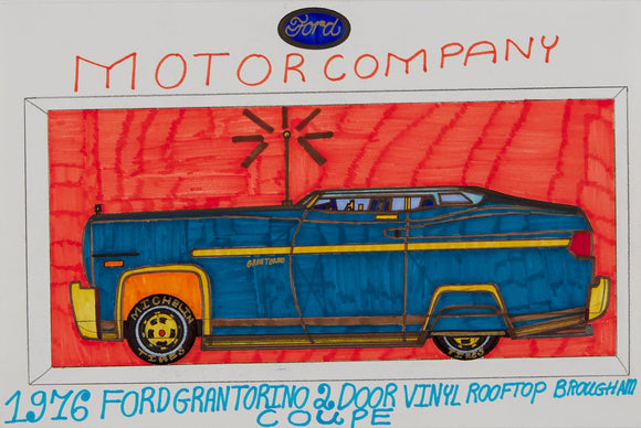Herb Herod - Motor Company 1976 Ford Gran Torino 2 Door Vinyl Rooftop Brougham Coupe