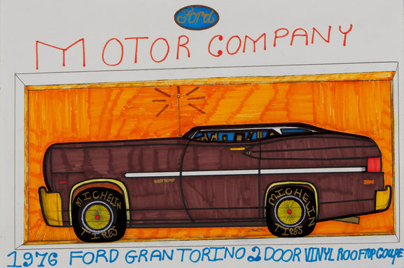 Herb Herod - Motor Company 1976 Ford Gran Torino 2 Door Vinyl Rooftop Coupe