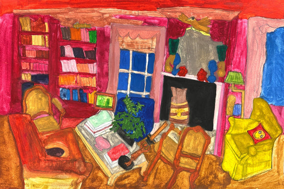Jackie Montes - Books, Living Room, Home