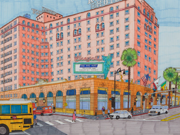 Joe Zaldivar - The Hollywood Roosevelt Hotel, 7000 Hollywood Blvd., Los Angeles, California