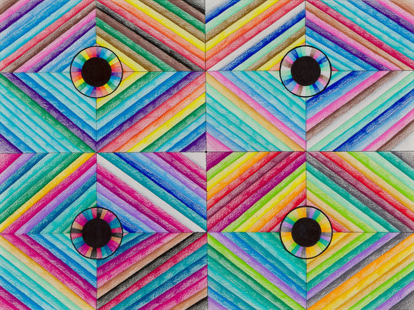 Marlena Arthur - The Eyes in the Rainbow of Squares