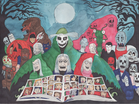 Matthew Garrido - Comic Horror
