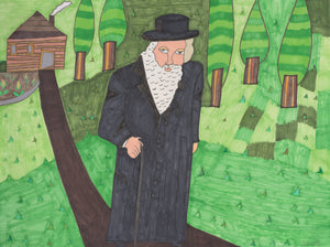 Sarit Halo - Rabbi Taking a Walk