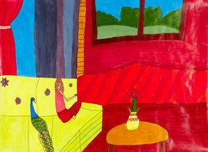 Sarit Halo - Peacock with the Lady
