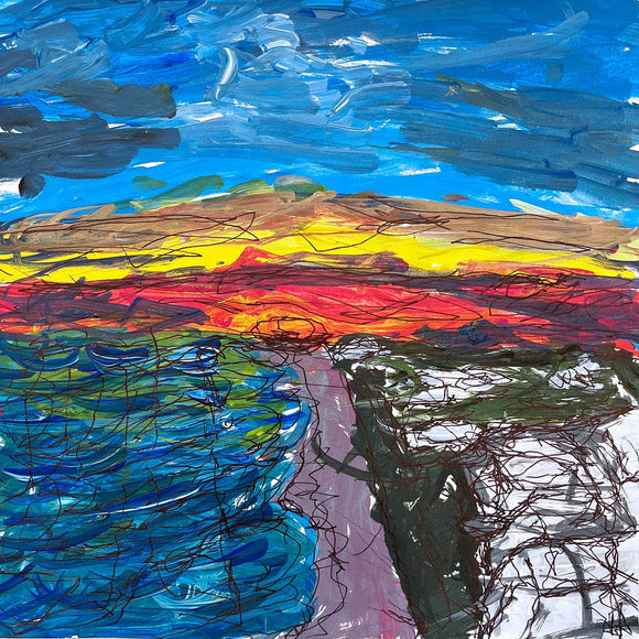 Zack Stewart - Sunset Ocean View
